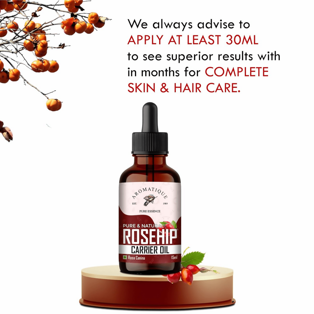 Aromatique Rosehip Oil for Face