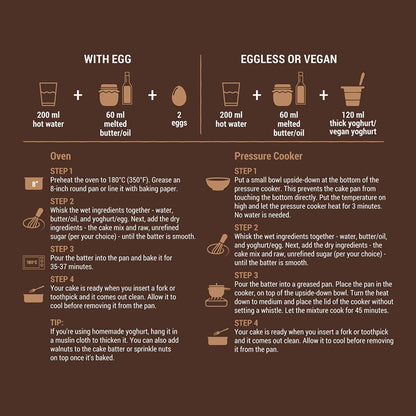 Slurrp Farm Double Chocolate Millet Cake Mix