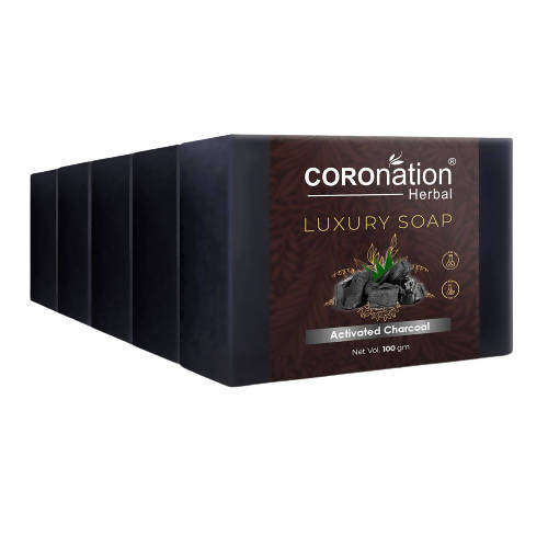 Coronation Herbal Activated Charcoal Luxury Soap
