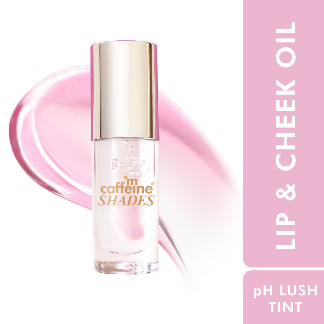 mCaffeine Shades PH Lush Lip & Cheek Color Changing Tint Hydrates Plumps Non-Sticky Tint Shift