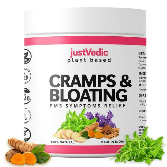 Just Vedic Cramps & Bloating Drink Mix