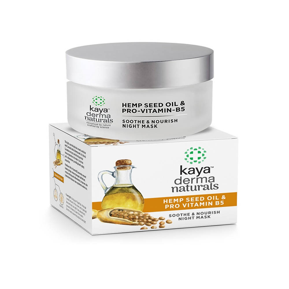 Kaya  Seed Oil & Pro Vitamin B5 Soothe & Nourish Night Mask
