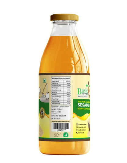 BasicBrowns Bull Driven Sesame Oil