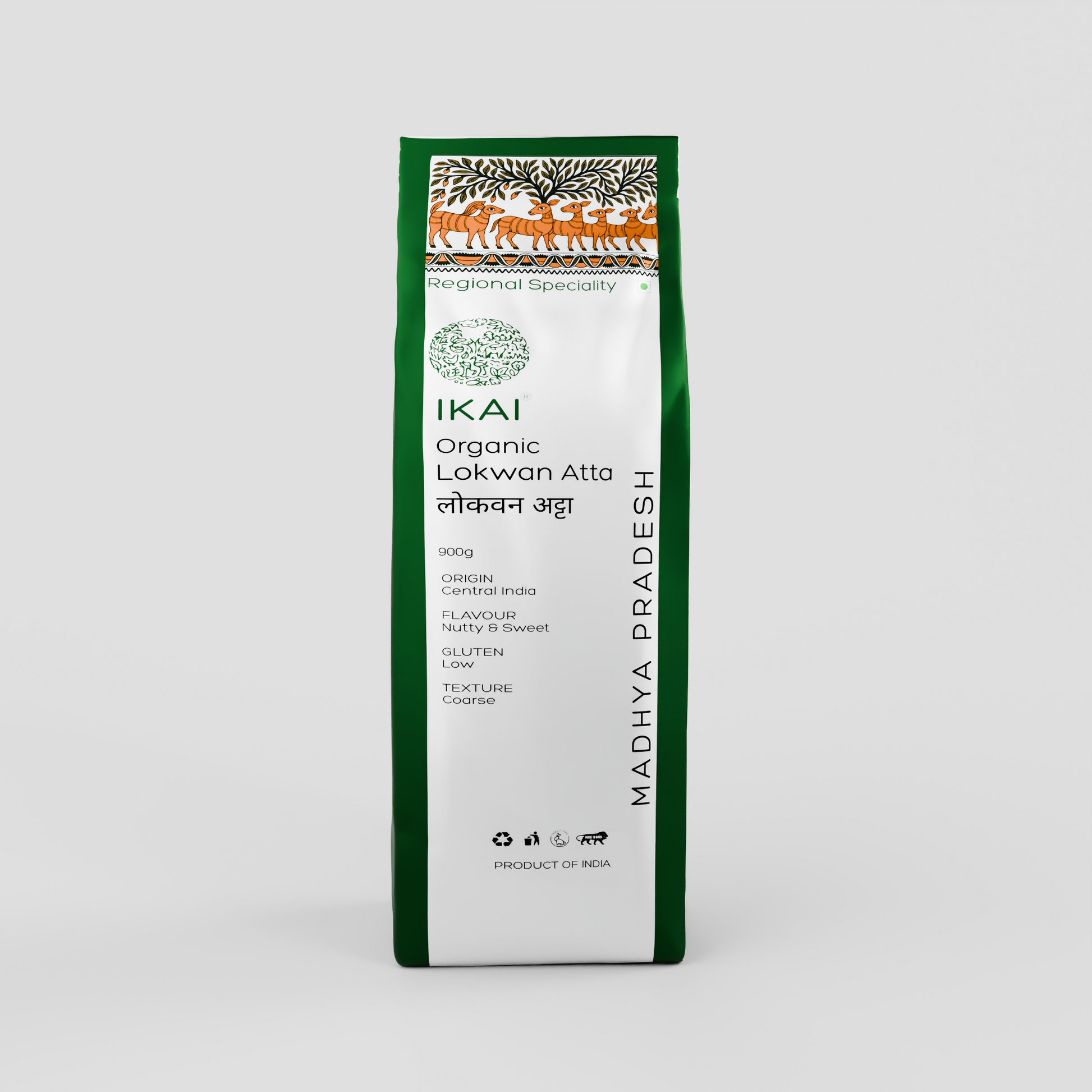 IKAI Organic Lokwan Atta
