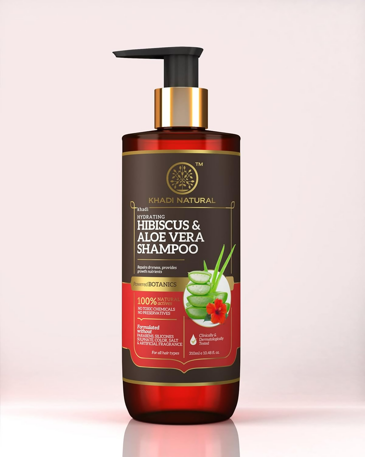 Khadi Natural Hibiscus & Aloevera Shampoo