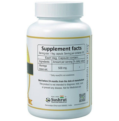 Sushrut Ayurved Good Health Moringa Veg Capsules