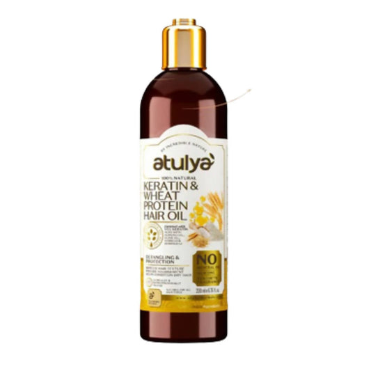 Buy Atulya Natural Keratin & Wheat Protein Hair Oil from DrMediCart, Ship from India to USA