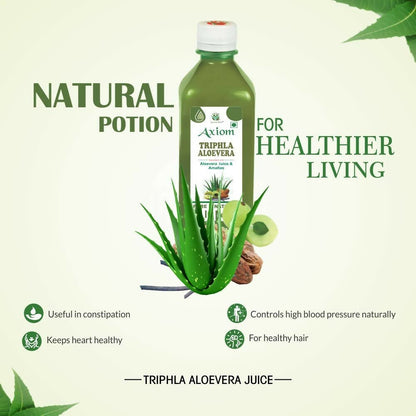 Axiom Triphla Aloevera Juice