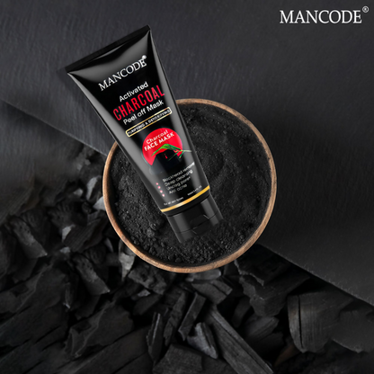 Mancode Activated Charcoal Peel Off Face Mask