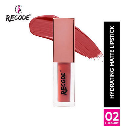 Recode Hydrating Matte Liquid Lipstick - February - 02
