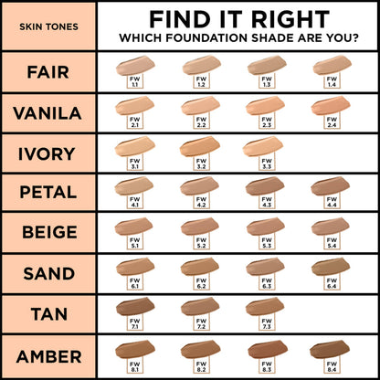 Colorbar 24Hrs Weightless Liquid Foundation Fw 4.4