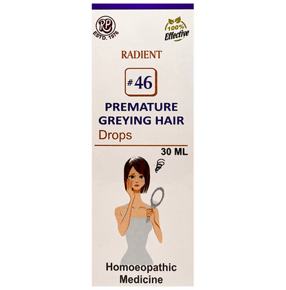 Radient 46 Premature Greying Hair Drops
