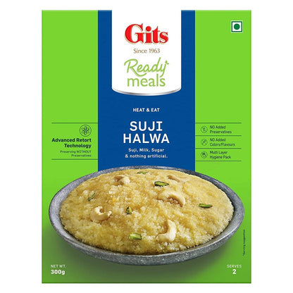 Buy Gits Ready Meals Heat & Eat Suji Halwa from DrMediCart