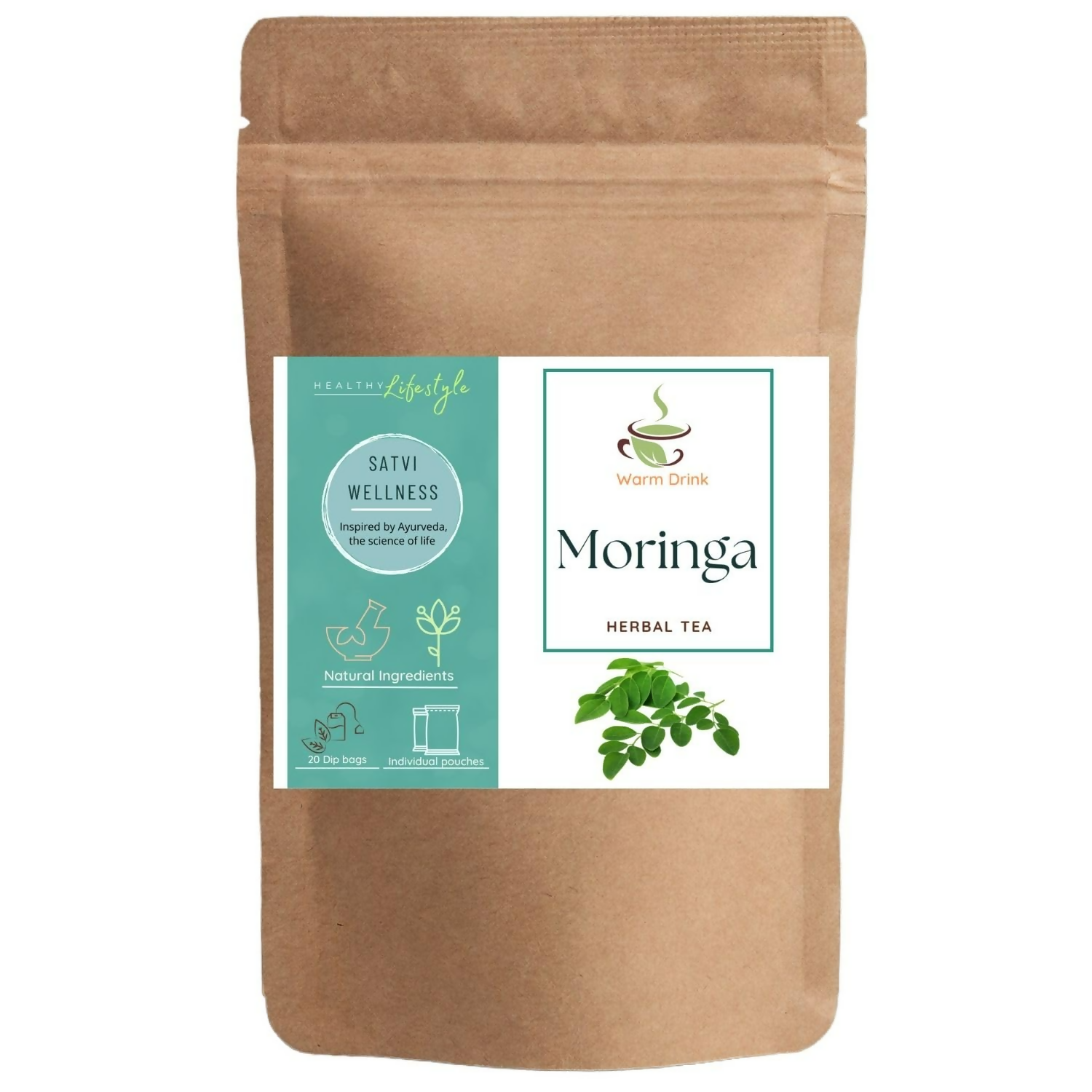 Buy Satvi Wellness Moringa Tea Bags from DrMediCart