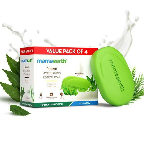 Mamaearth Neem Moisturizing Lotion Soap - Drmedicart
