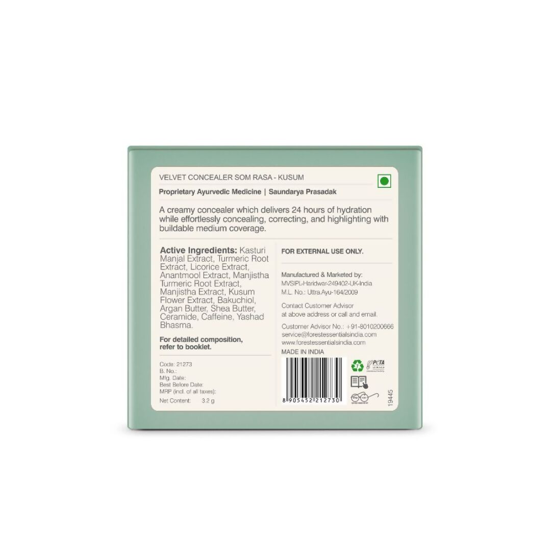 Forest Essentials Som Rasa Velvet Concealer Kusum - Drmedicart