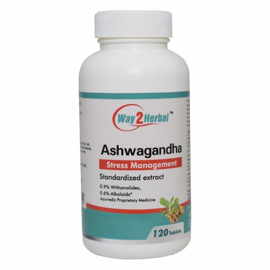 Buy Way2herbal Ashwagandha Tablets from DrMediCart, Ship from India to USA
