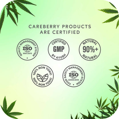Careberry Organic Tea Tree & Eucalyptus Oil Shower Gel And Tea Tree Oil & Shea Butter Body Lotion - DrMediCart