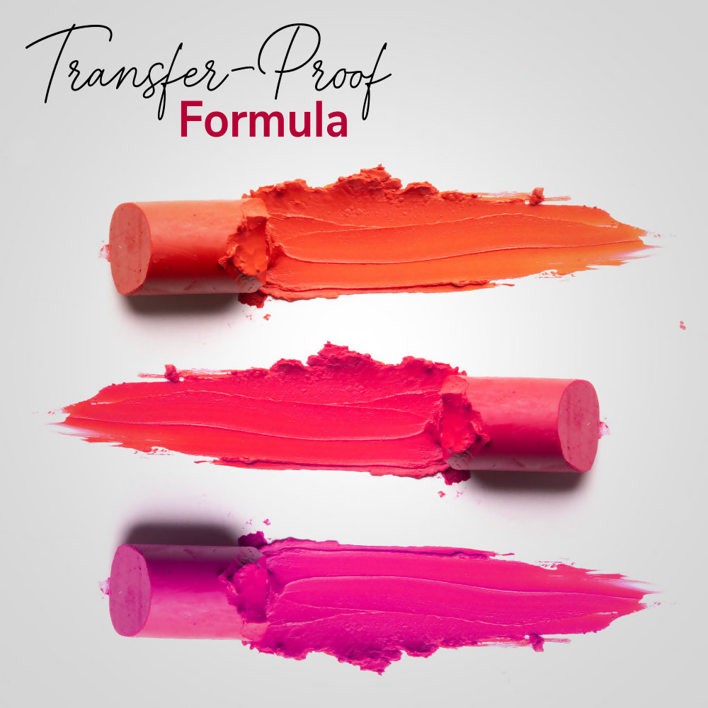 Mila Beaute 24 Hr Non-Transfer Matte Locked-In Lipstick - Fresh Tomato