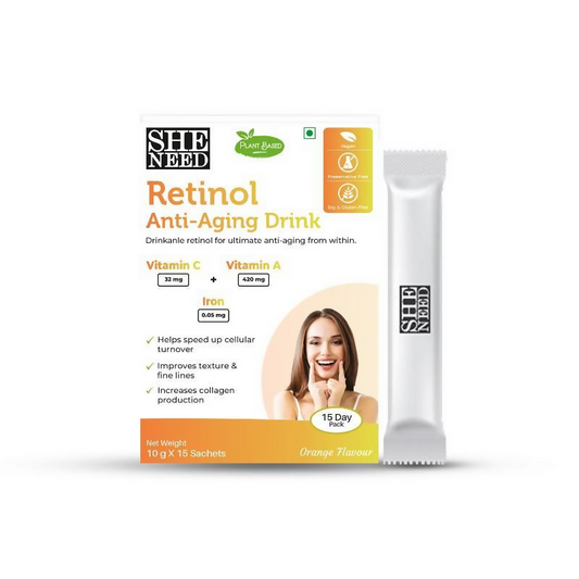 SheNeed Retinol Activated Anti-Aging Drink