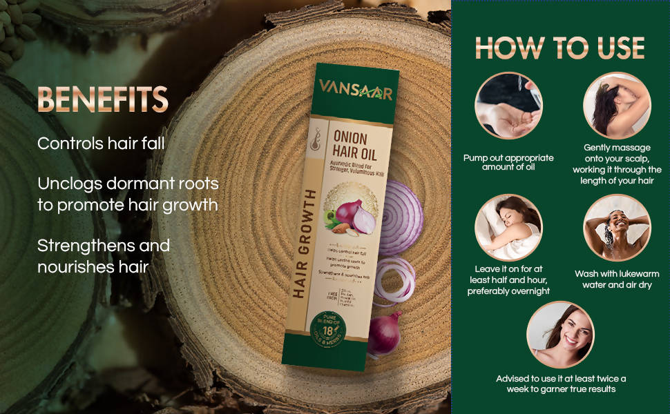 Baidyanath Vansaar Onion Hair Oil