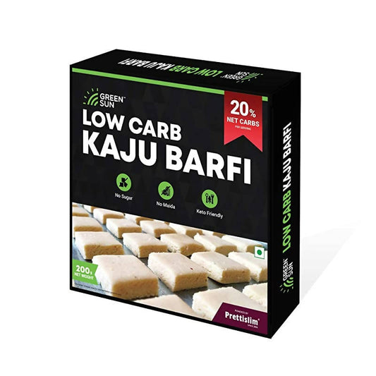 Buy Green Sun Low Carb Kaju barfi from DrMediCart, Ship from India to USA