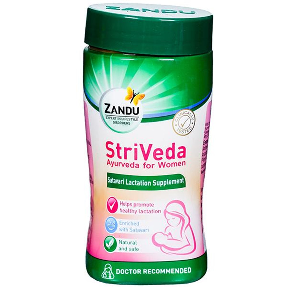 Buy Zandu StriVeda Satavari Lactation Supplement from DrMediCart, Ship from India to USA