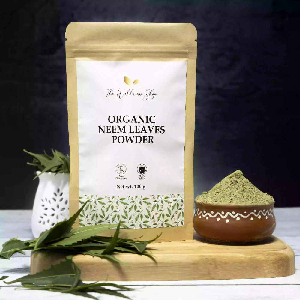 The Wellness Shop Organic Neem Leave Powder - Drmedicart