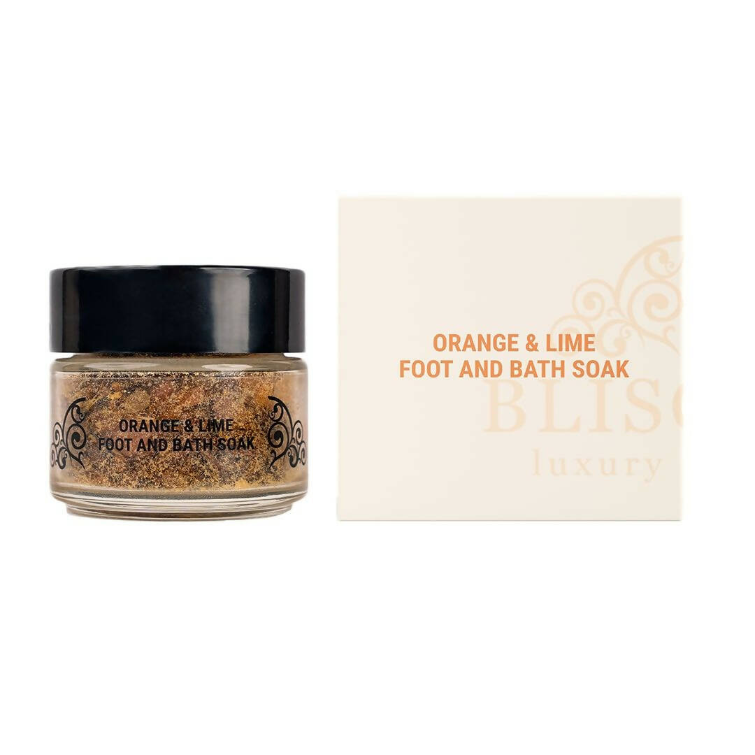 Bliscent Orange & Lime Bath and Foot Soak