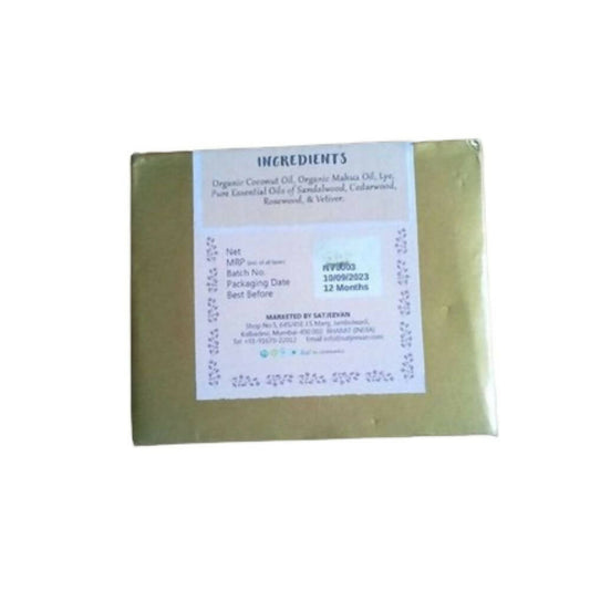 Buy Satjeevan Organic Cedar Sandalwood Soap from DrMediCart, Ship from India to USA