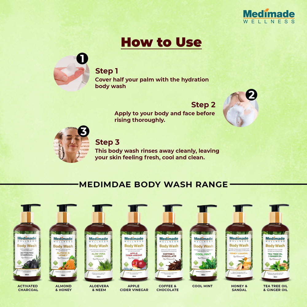 Medimade Wellness Aloevera & Neem Body Wash - DrMediCart