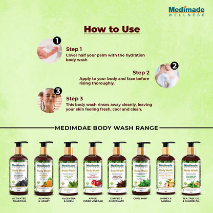 Medimade Wellness Aloevera & Neem Body Wash - DrMediCart