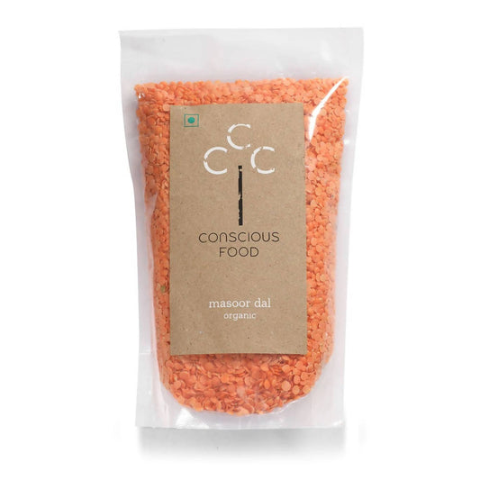 Buy Conscious Food Organic Split Red Lentil (Masoor Dal) from DrMediCart, Ship from India to USA