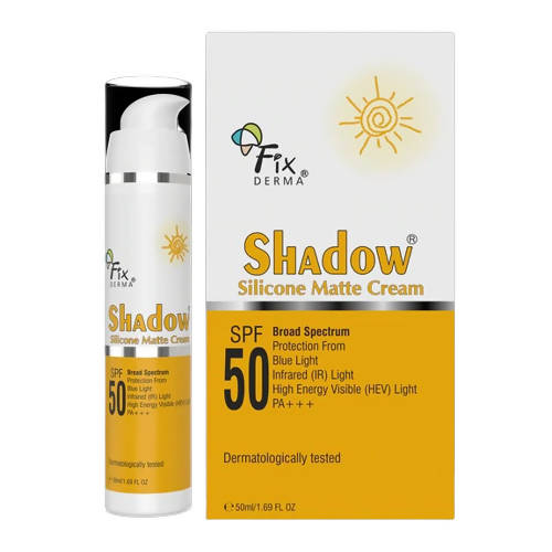 Buy Fixderma Shadow Silicone Matte Cream SPF 50 from DrMediCart, Ship from India to USA