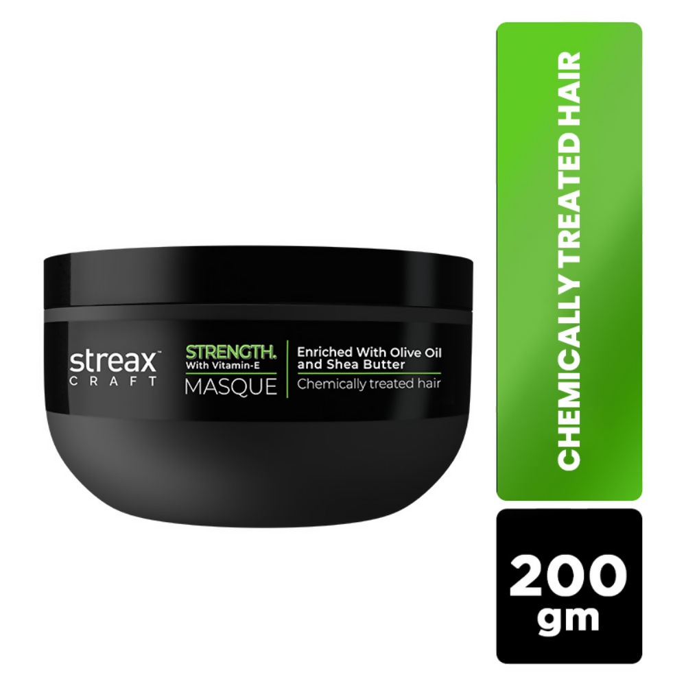 Streax Craft Strength Mask Hair Spa For Chemically Treated Hair Strength With Vitamin-E