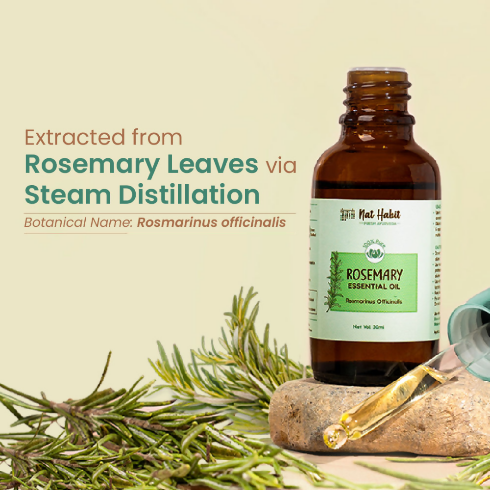 Nat Habit Rosemary Essential Oil