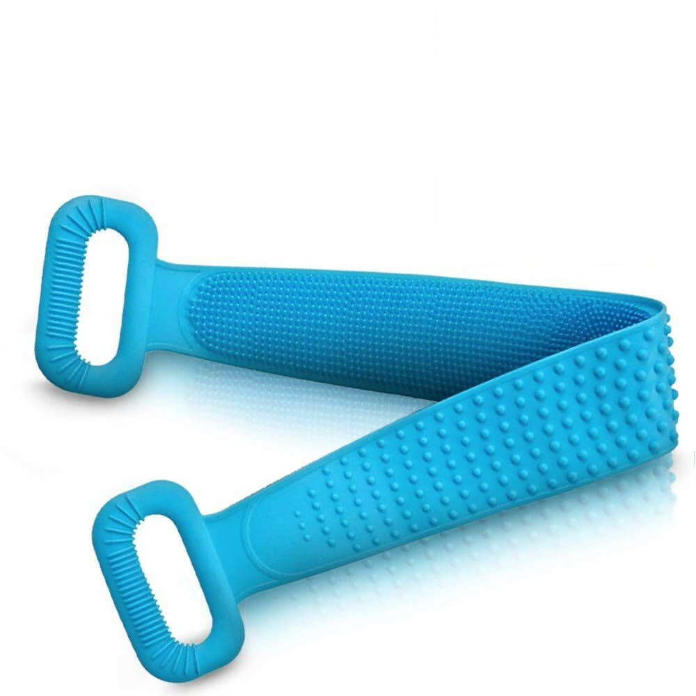Favon Silicon Soft Cleaning Body Bath Belt Scrubber for Cleansing and Dead Skin Removal