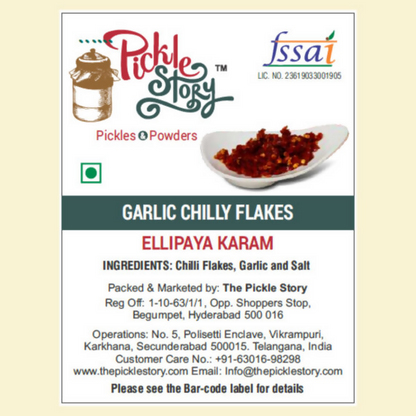 The Pickle Story Garlic Chilli Flakes