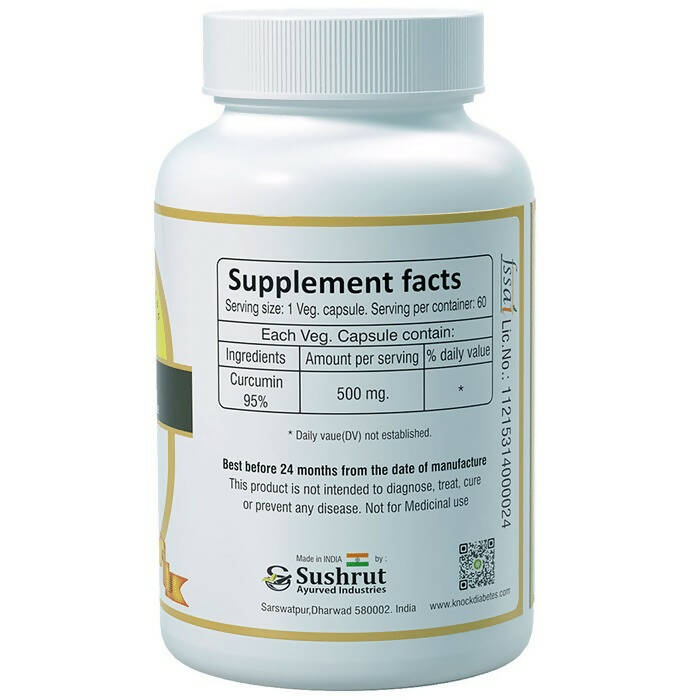 Sushrut Ayurved Good Health Curcumin Veg Capsules