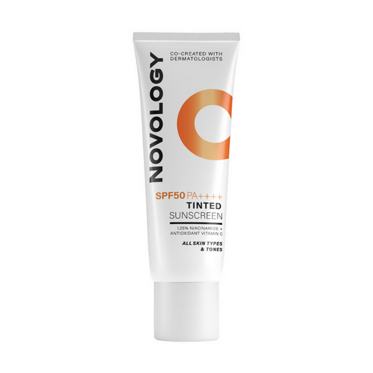 Novology SPF 50 PA++++ Tinted Sunscreen