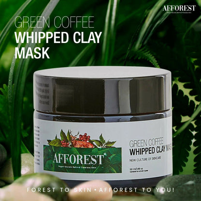 Afforest Green Coffee Whipped Clay Mask