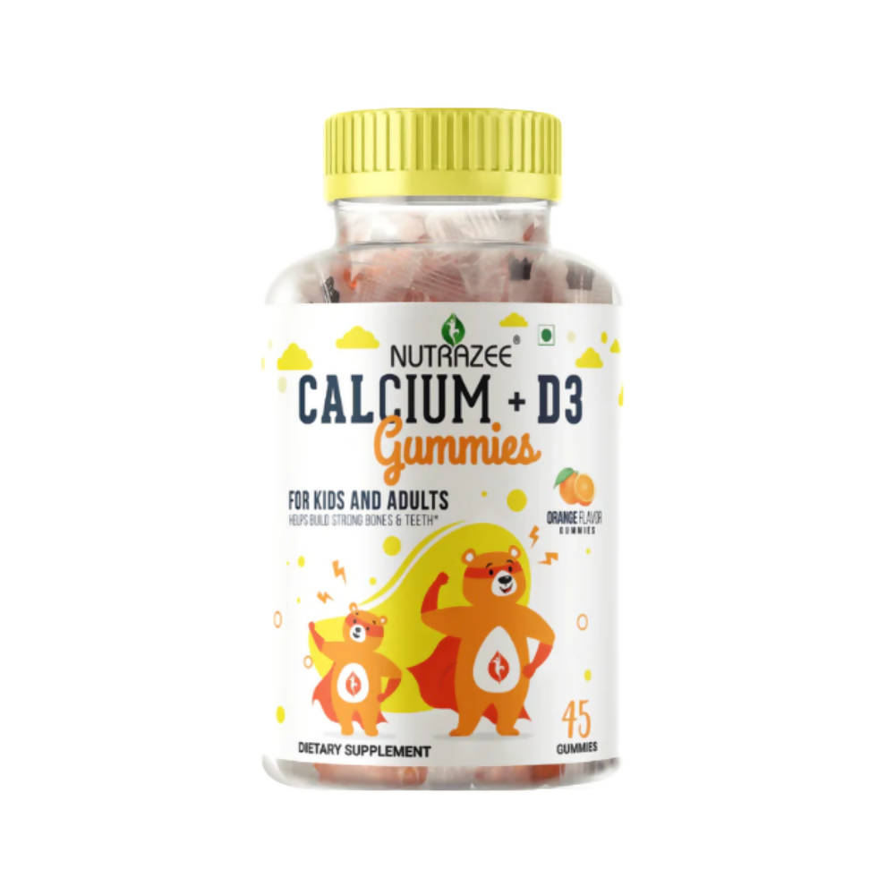 Buy Nutrazee Calcium + Vitamin D3 Gummies from DrMediCart, Ship from India to USA