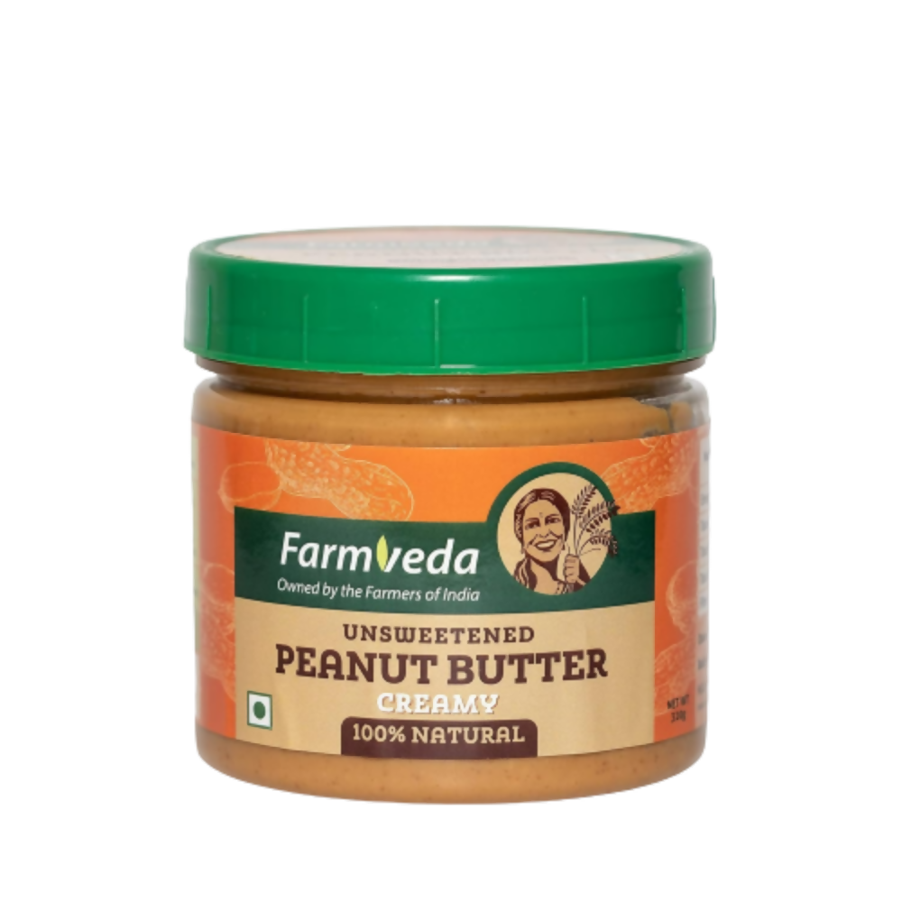 Buy Farmveda Unsweetened Peanut Butter from DrMediCart