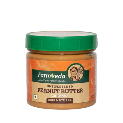 Buy Farmveda Unsweetened Peanut Butter from DrMediCart