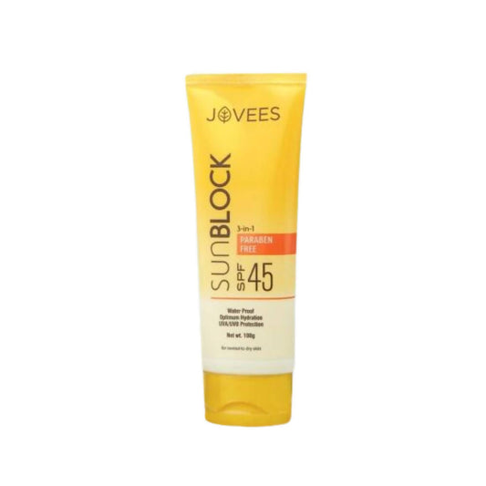 Buy Jovees Sun Block SPF 45 from DrMediCart, Ship from India to USA