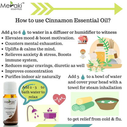 Meraki Essentials Cinnamon Bark Essential Oil