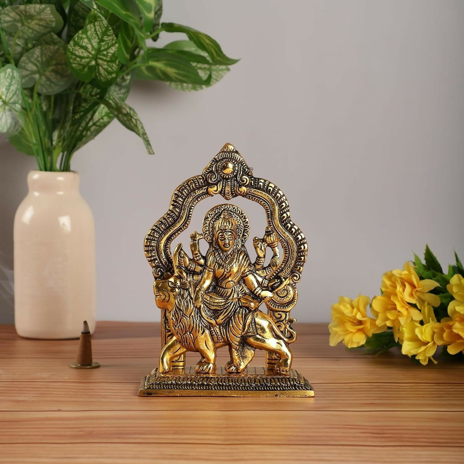 Buy Heyearth Sherawali Durga Mata Idol