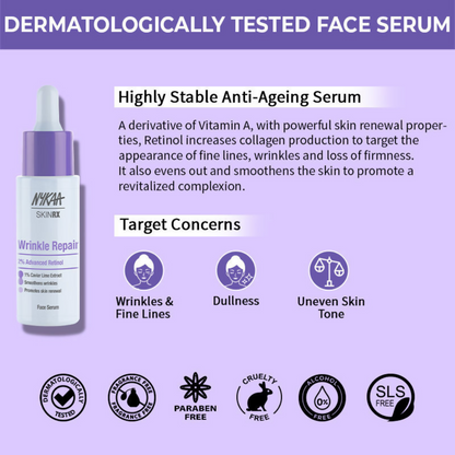 Nykaa SkinRX 2% Advanced Retinol Night Face Serum