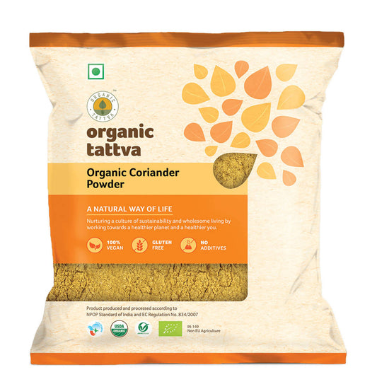 Buy Organic Tattva Coriander Powder from DrMediCart, Ship from India to USA