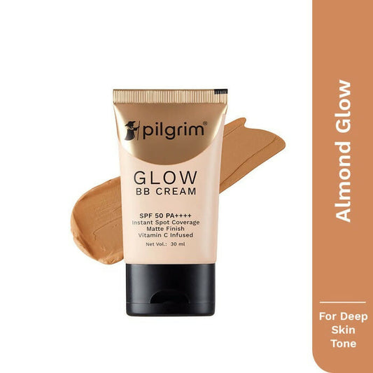 Buy Pilgrim Glow BB Cream Almond Glow from DrMediCart, Ship from India to USA
